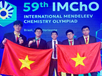 Vietnamese students win four medals at Mendeleev Chemistry Olympiad